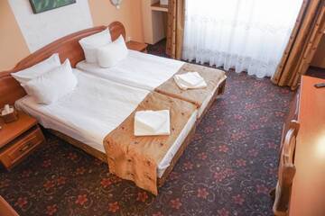 Фото номера Двухместный номер с 1 кроватью или 2 отдельными кроватями Гостевой дом Pension La Fontana г. Бая-Маре 23