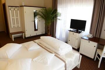 Фото номера Стандартный двухместный номер с 1 кроватью Отель Hotel Europa г. Бая-Маре 2