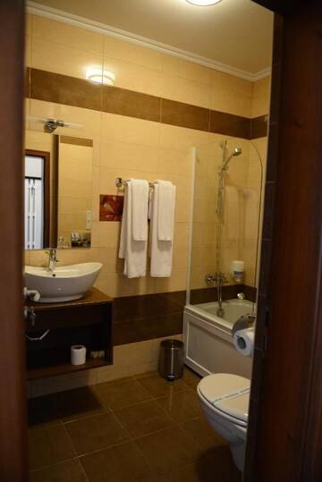 Фото номера Стандартный двухместный номер с 1 кроватью Отель Hotel Europa г. Бая-Маре 8