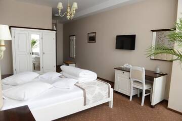 Фото номера Стандартный двухместный номер с 1 кроватью Отель Hotel Europa г. Бая-Маре 4