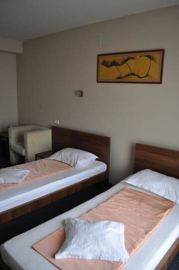 Фото номера Двухместный номер с 2 отдельными кроватями Отель Euro House Hotel г. Бая-Маре 4