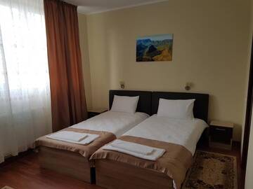 Фото номера Двухместный номер с 2 отдельными кроватями Отель Hotel New г. Бая-Маре 3